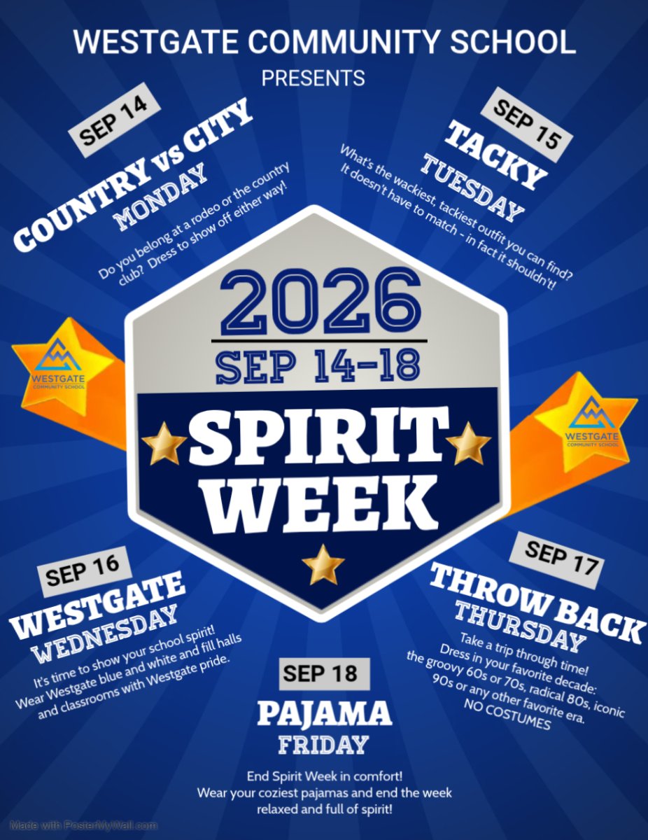 Spirit Week 2026